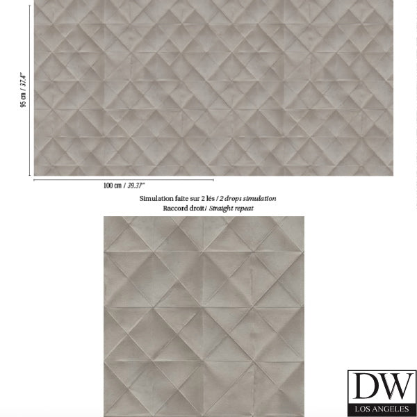 Origami Glam - Folded WallPaper