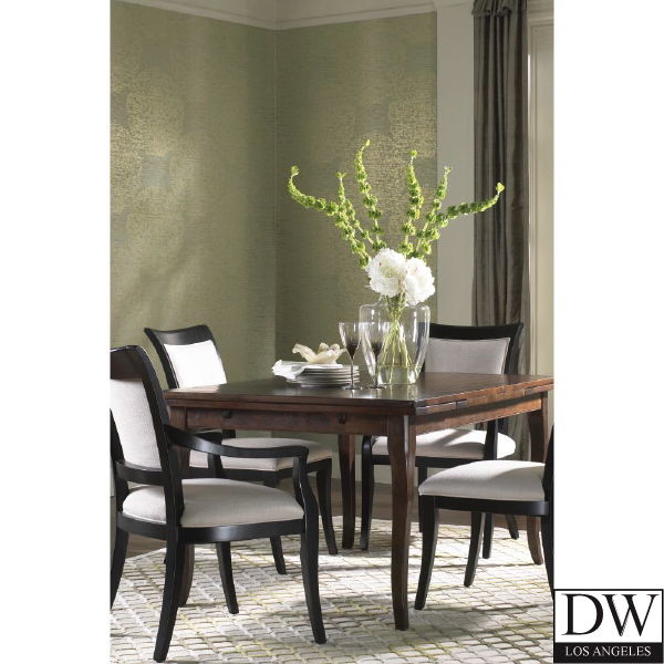 Designer Damask Room Setting Photo by Ronald Redding