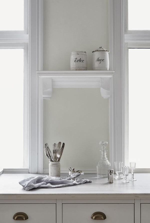 Sten - White Wallcovering | Sandberg