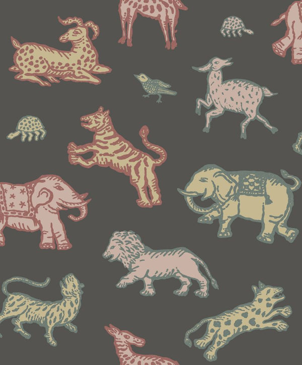 Leonard black Sample Wallcovering | Sandberg