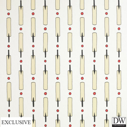 Classic Cricket Wallcovering Cream