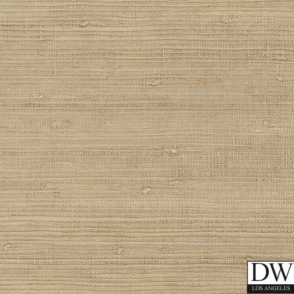 Renaissance Metallic Grasscloth Horizontal Weave Light Gold | Phillipe Romano