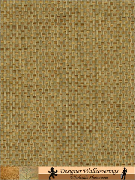 Lola Basketweave Grasscloth Wallpaper | Phillipe Romano
