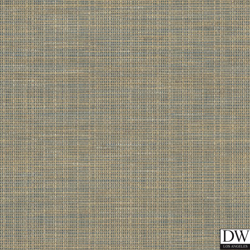 Kent Navy Faux Grasscloth Wallpaper