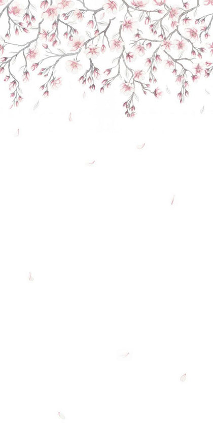 Sakura Mural - Pink Wallcoverings | Sandberg