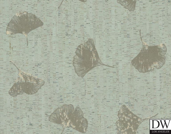 Gingko Cork Wallpaper | Phillipe Romano