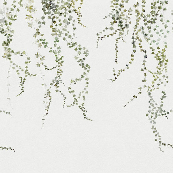 Aralia moss green sample Wallcovering | Sandberg