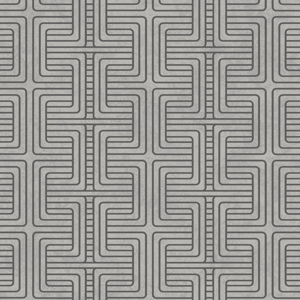 Geo Tribe Pewter | Boråstapeter Wallcovering