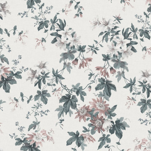 Sandra powder white Sample Wallcovering | Sandberg