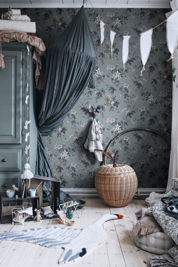 Sandra misty blue Cs Wallcovering | Sandberg
