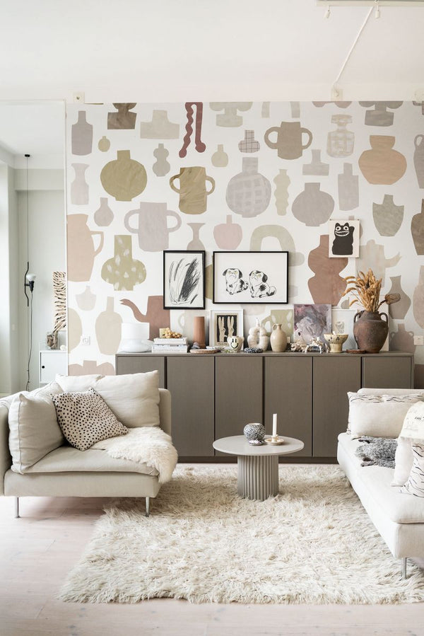 Emilia Ilke - Pastel Wallcoverings | Sandberg