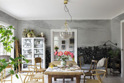 Oak View - Graphite Wallcoverings | Sandberg