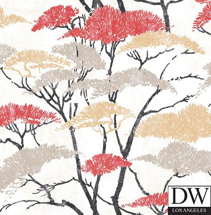 Mitsu Gingko Tree | Architectural Wallcoverings