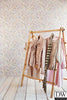 Pradera Blush Vintage Floral Wallpaper
