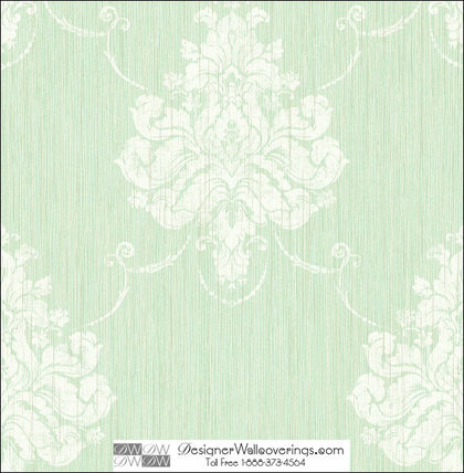 Dudley Damask Tone on Tone Stripe Wallcovering