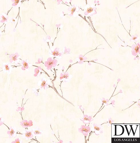 Teuri Island Cherry Blossom | Architectural Wallcoverings