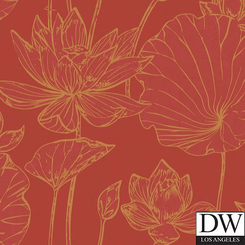 Rishiri Island Tropical Lilly | Architectural Wallcoverings