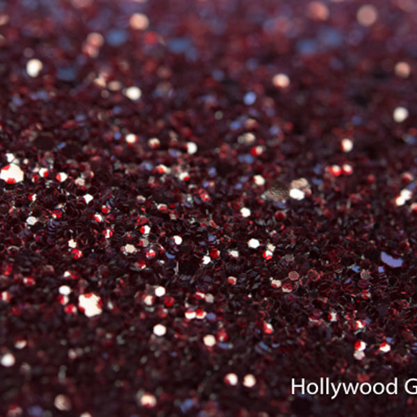 Hollywood Glamour Sequin - Deep Red Bordeaux