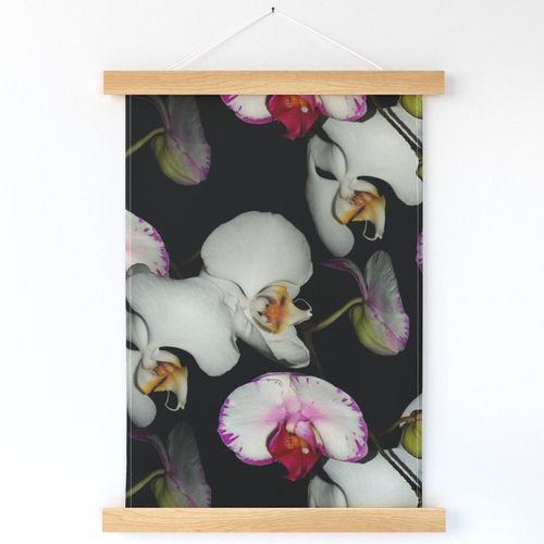 Orla Orchid Purple Wall Art 