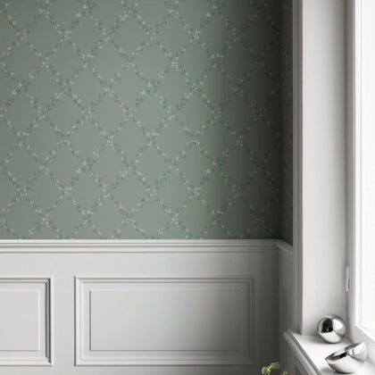 Murgrona turquoise Wallcovering | Sandberg