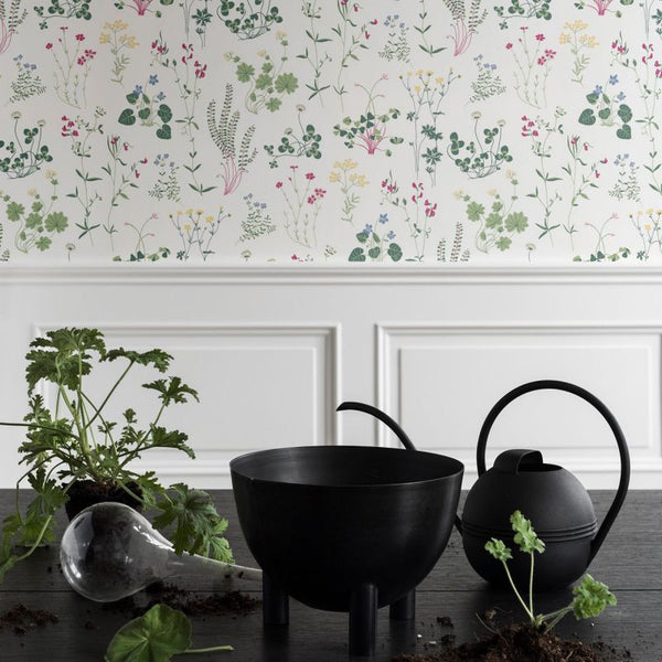 Simons Ang white Wallcovering | Sandberg