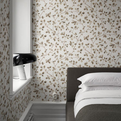 Hassel brown Wallcovering | Sandberg