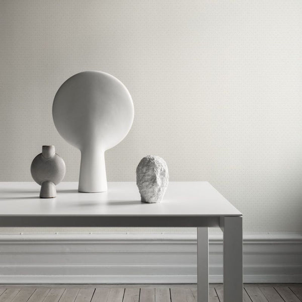 Bok white Wallcovering | Sandberg