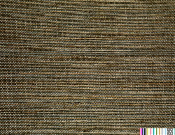 Pohaka Multi Color Grasscloth Wallpaper | Phillipe Romano