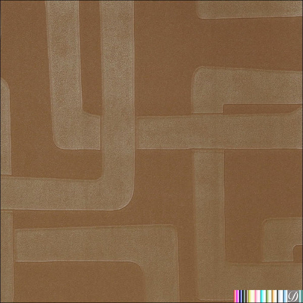 Carved Squares Wallcovering