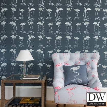Nakura Flamingos Wallcovering - 2
