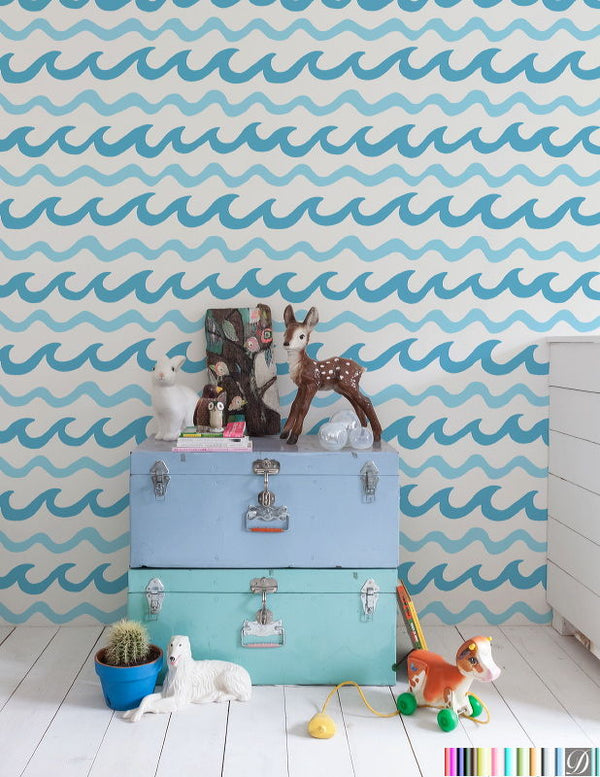 Swell Wallcovering by Aimee Wilder