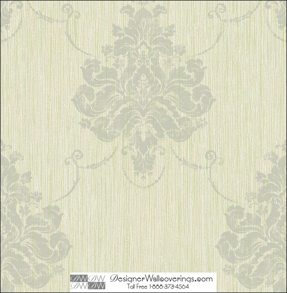 Dudley Damask Tone on Tone Stripe Wall Paper