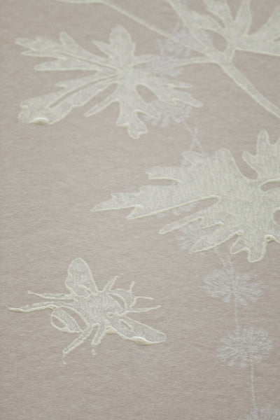 Wild Meadow Wallpaper - Plaster Dough PInk