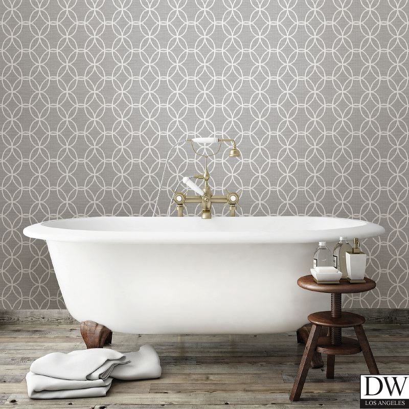 Network Grey Links Wallpaper