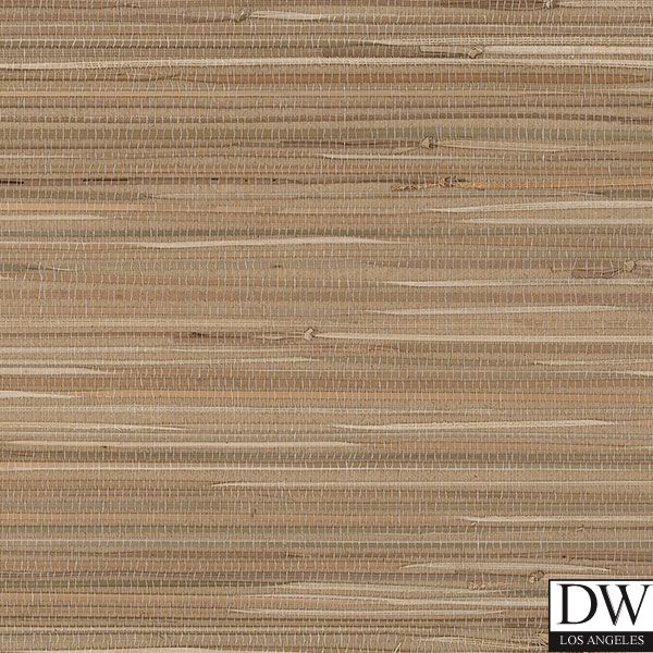 Italia Rough Weave Grasscloth Horizontal Java | Phillipe Romano