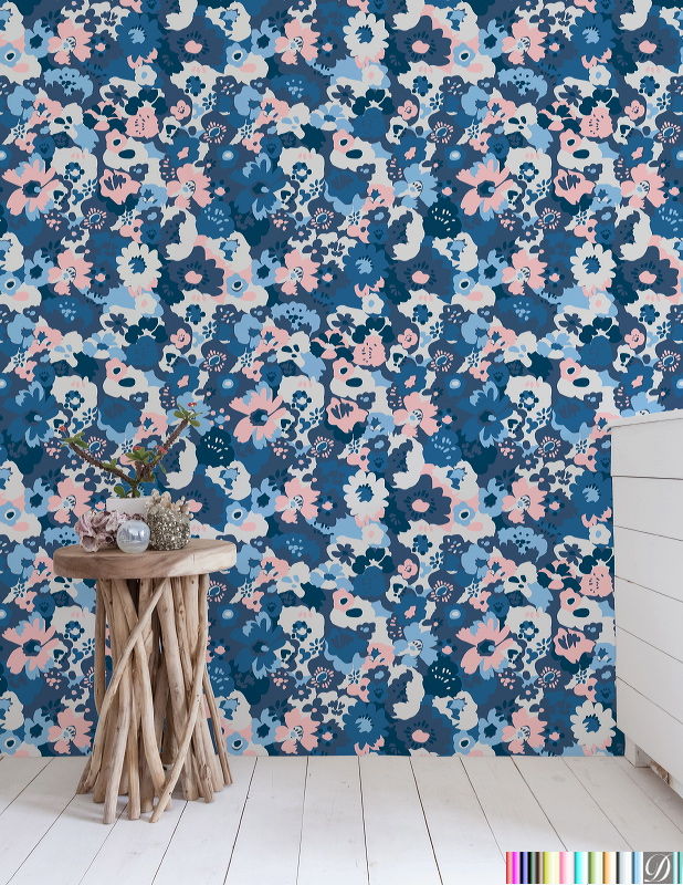 Wild Flower Wallpaper by Aimee Wilder