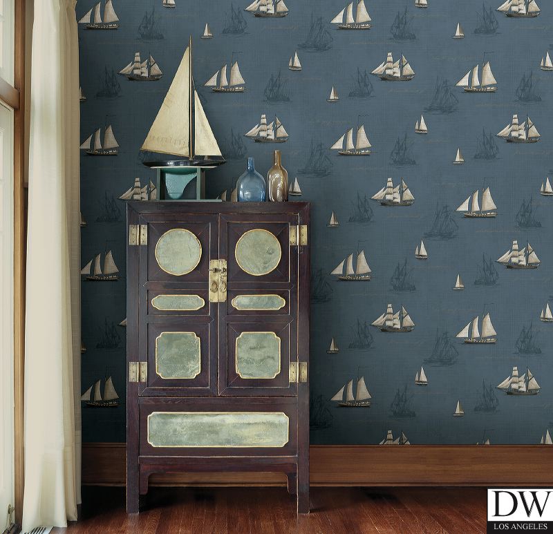 Andrew Blue Ships Wallpaper