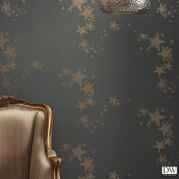 All Star Wallcovering - Gun Metal