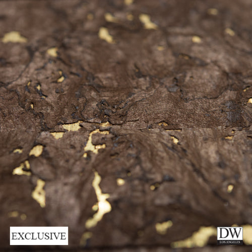 Okayama Natural Cork Brown and Gold Metallic | Phillipe Romano