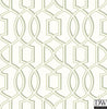 Quantum Green Trellis Wallpaper