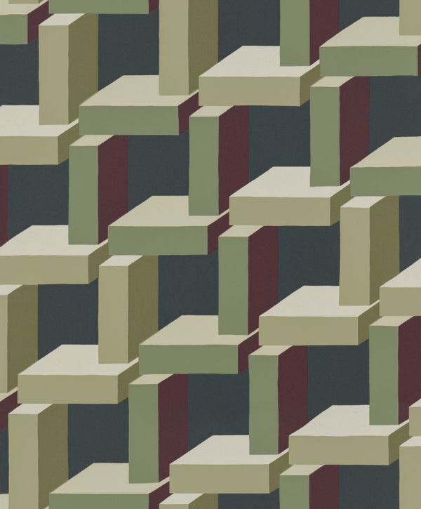 Christian dark red Sample Wallcovering | Sandberg