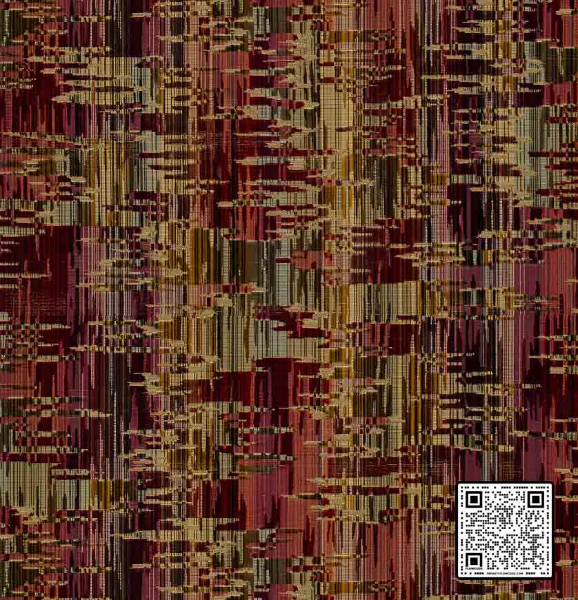  AMAURI VELVET COTTON - 39%;VISCOSE - 38%;POLYESTER - 23% BURGUNDY/RED TAUPE  UPHOLSTERY available exclusively at Designer Wallcoverings