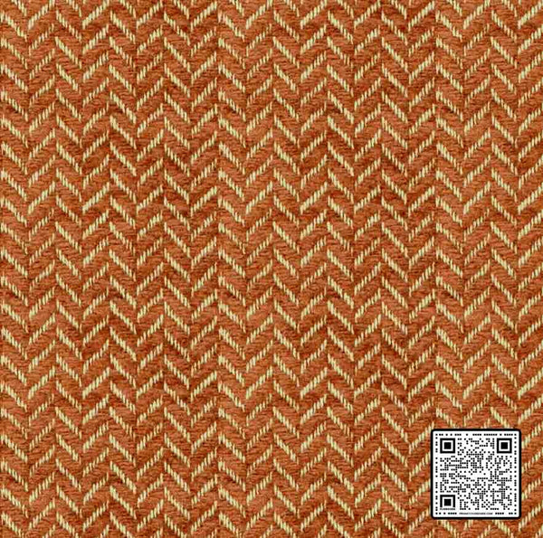  MOTTARET CHENILLE COTTON - 51%;RAYON - 49% RUST ORANGE  UPHOLSTERY available exclusively at Designer Wallcoverings