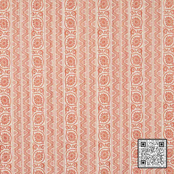  ABBE WOVEN COTTON - 84%;ACRYLIC - 10%;SILK - 6% CORAL RED  UPHOLSTERY available exclusively at Designer Wallcoverings