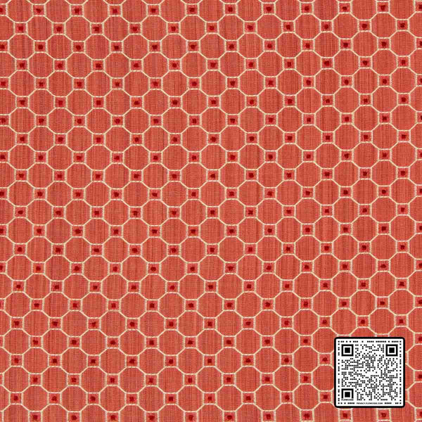  TANNEURS WOVEN COTTON - 49%;RAYON - 36%;RAYON CHENILLE - 15% RED RED  UPHOLSTERY available exclusively at Designer Wallcoverings