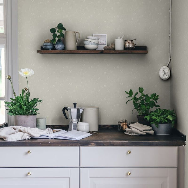 Bianca - Cream Wallcovering | Sandberg