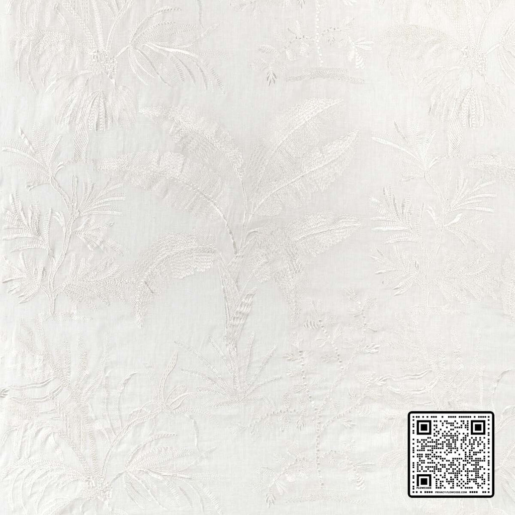  MARTIL SHEER LINEN - 66%;VISCOSE - 25%;POLYESTER - 9% WHITE WHITE  DRAPERY available exclusively at Designer Wallcoverings