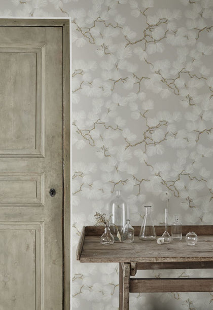 Pine - Gray Wallcovering | Sandberg