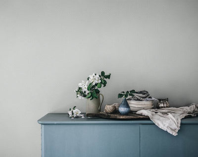 Lisabet - Powder Blue Wallcovering | Sandberg