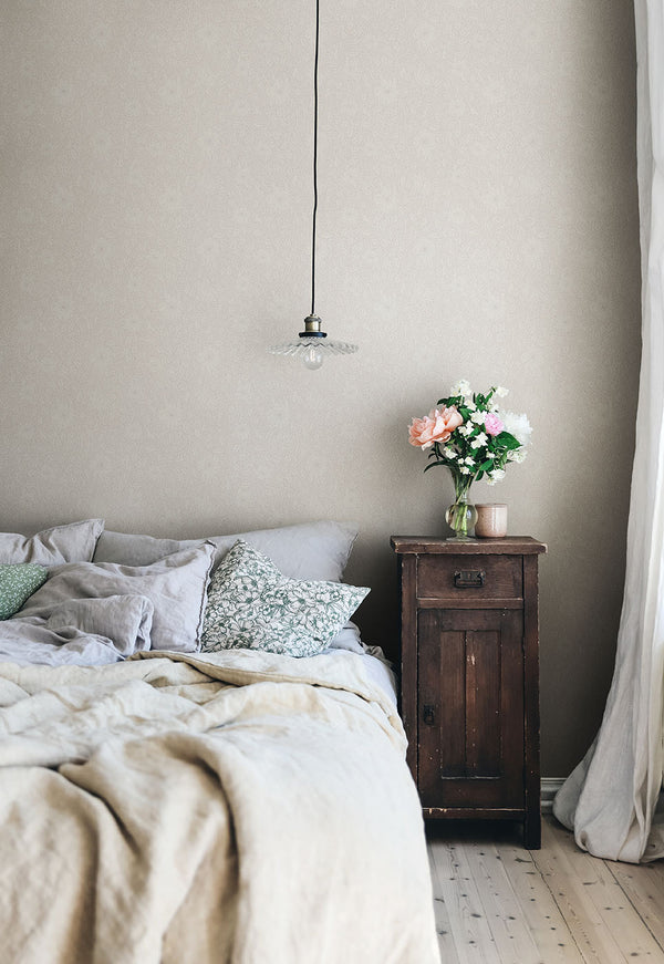 Anton - Sheer Gray Wallcovering | Sandberg